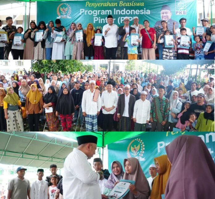 2.049 Siswa di Kecamatan Gerung Terima Beasiswa Aspirasi PIP dari Wakil Ketua Komisi X DPR RI