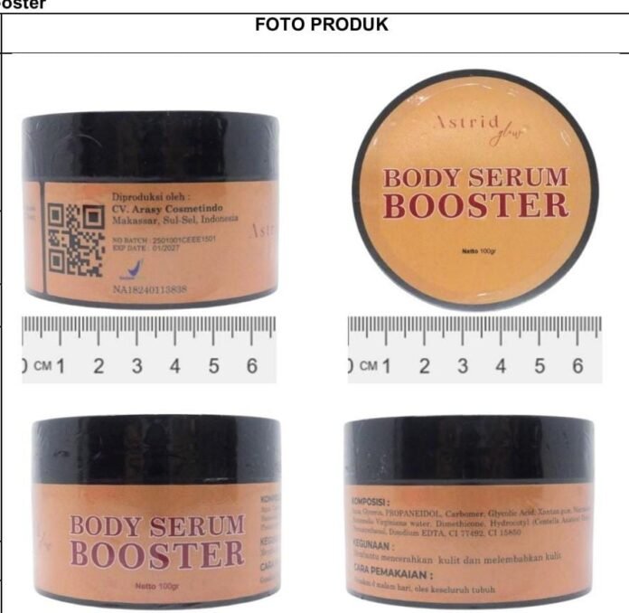 Salah satu kosmetik yang diminta oleh BPOM untuk diwaspadai oleh konsumen karena diduga mengandung bahan berbahaya.