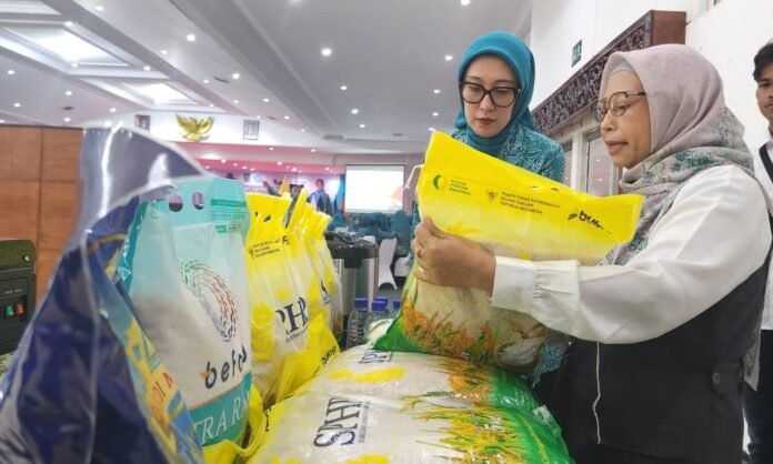 Istri Gubernur NTB Sanjung Kualitas Beras SPHP