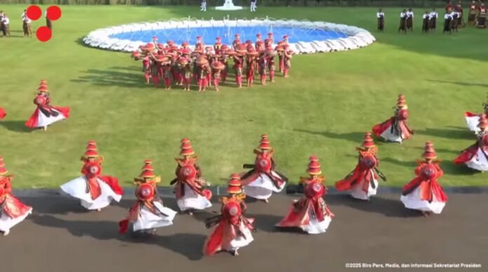 Memukau, Penampilan Tim Penari NTB di Istana Merdeka