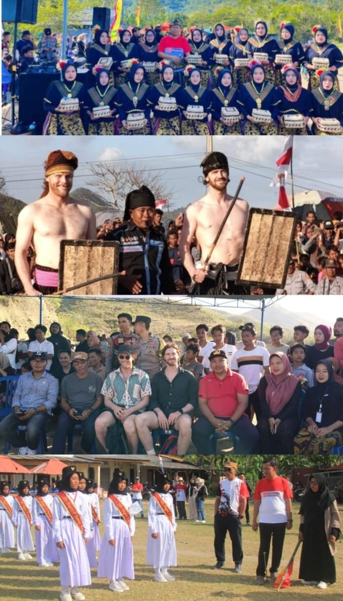 Event budaya Peresan, Karnaval Budaya, dan Fashion Show hingga lomba-lomba diadakan pemdes Buwun Mas menyambut HUT ke-80 RI. Event peresean ini diikuti juga oleh wisatawan asing.