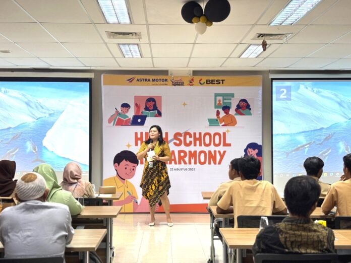 High School in Harmony Astra Berikan Wadah Bagi Pelajar Belajar Dunia Industri
