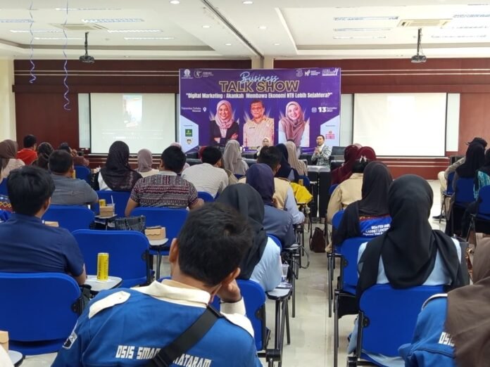 Dies Natalis Ke-41, UT Mataram Gelar “Business Talk Show” sebagai Bentuk Kepedulian terhadap UMKM Lokal