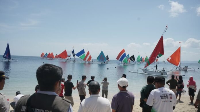 “Sailboat Race Elak-Elak”, Diikuti Peserta dari Luar Daerah, Ramaikan Pariwisata Sekotong