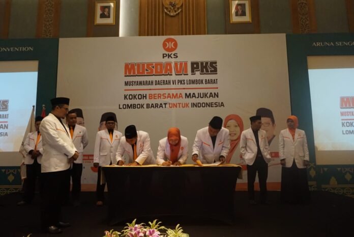 Solid Dukung Pemerintahan LAZ-Adha, Nurul Adha Kembali Nakhodai PKS Lobar