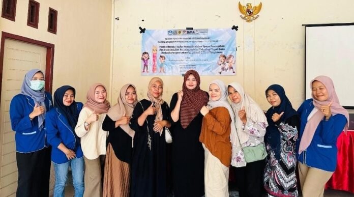 Tim PKM Universitas Bumigora dan Unram Sosialisasi Pelatihan PMT Berbasis Pangan Lokal