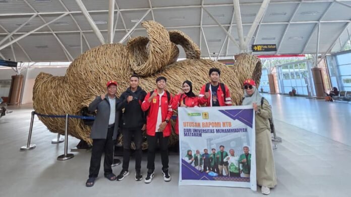 Empat Mahasiswa Ummat Bawa Semangat NTB ke Pomnas XVIII Semarang