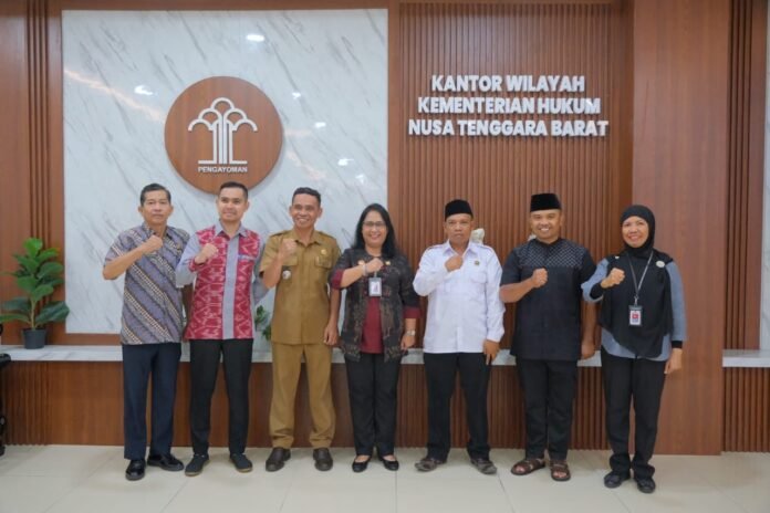 Kakanwil Kemenkum NTB Terima Kunjungan Perwakilan Peserta PJA, Bahas Pelaksanaan PJA 2025