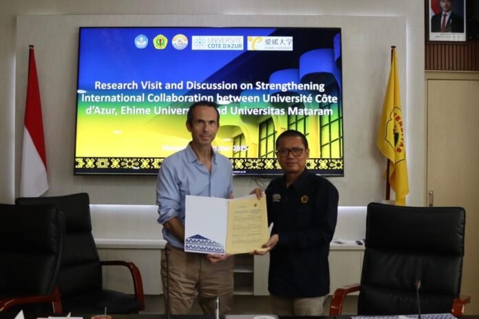 Unram Jajaki Kerja Sama Riset Internasional Pengembangan Gaharu dengan Prancis dan Jepang