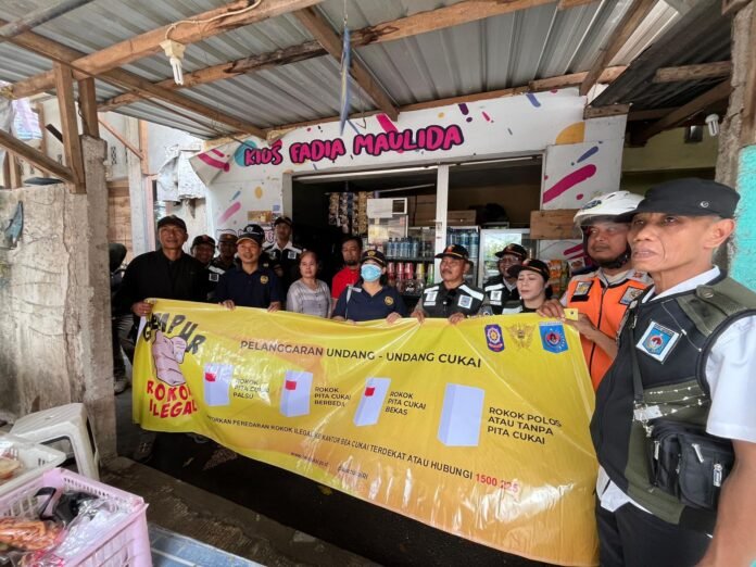 Satpol PP Gencarkan Pemberantasan Rokok Ilegal di Kota Mataram