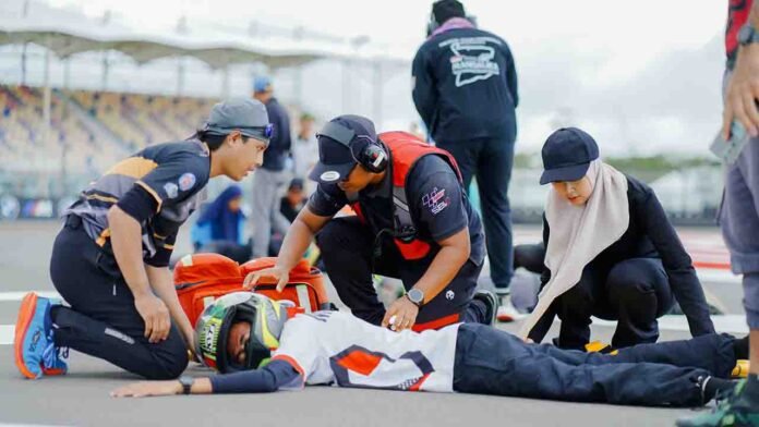 Antisipasi Kecelakaan Saat MotoGP Mandalika 2025, Tim Medis Lakukan Pelatihan Intensif