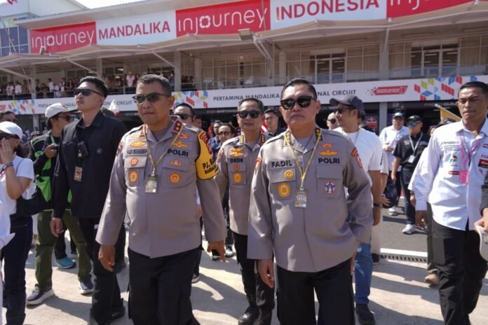 Garda Terdepan Pengamanan, Polda NTB Sukseskan Perhelatan Event MotoGP Mandalika 2025