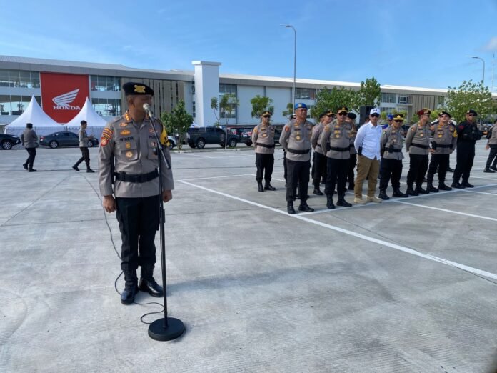 Siap Amankan MotoGP, Polda NTB Gelar Apel Personel Pengamanan Operasi Mandalika Rinjani 2025