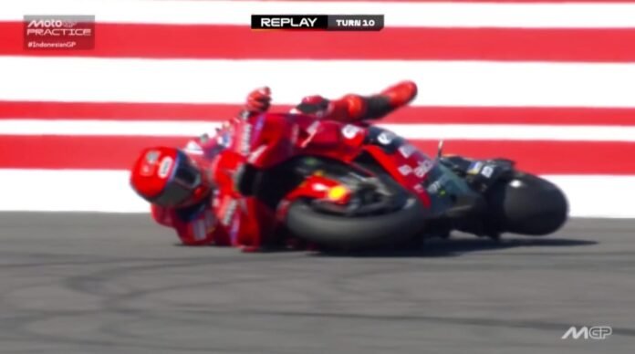 Jatuh Dua Kali, Marc Marquez Akui Sirkuit Mandalika Sulit