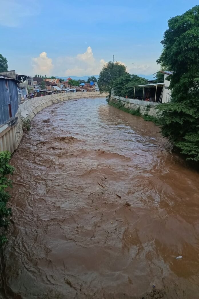 Sungai Padolo Hampir Meluap, Wali Kota Bima Soroti Hulu Sungai Rusak