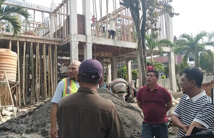 Progres Proyek Gedung Komisi DPRD Lobar Minus 4 persen