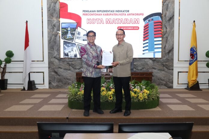 KPK RI Tetapkan Mataram Jadi Percontohan Kota Anti-Korupsi