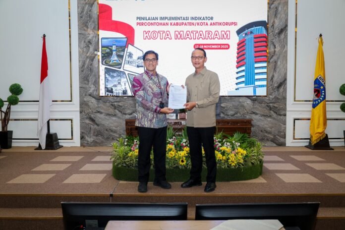 KPK RI Tetapkan Kota Mataram sebagai Percontohan Kota Antikorupsi