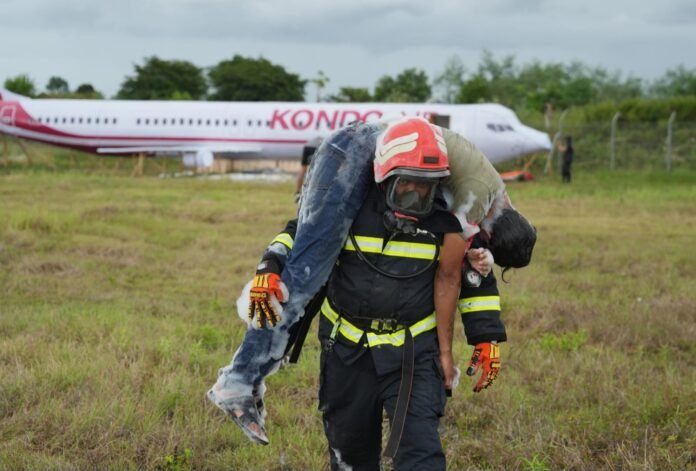Angkasa Pura Uji Kesiapan Penangangan Kedaruratan di BIZAM