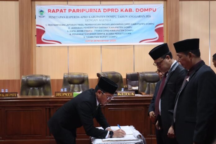 APBD 2026 Disepakati, TPP ASN di Dompu Tidak Jadi Dipangkas