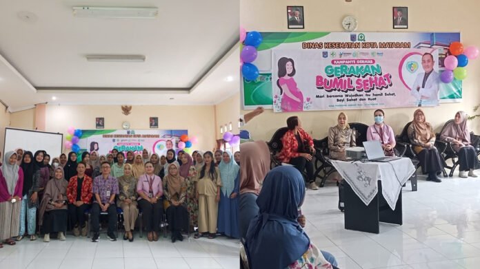 Cegah Kasus Stunting, Dikes Mataram Gelar Kampanye Gerakan Bumil Sehat
