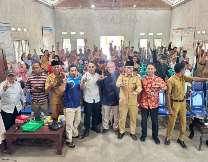 OJK NTB, Bank NTB Syariah, dan Polda NTB Gelar “GENCARKAN” untuk Petani di Pekat Dompu