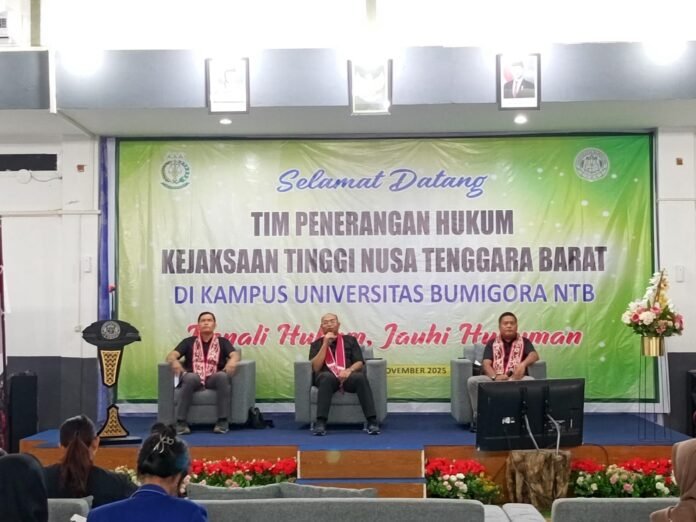 Edukasi Mahasiswa tentang Perundungan, Kejati NTB Gelar Penerangan Hukum di UBG