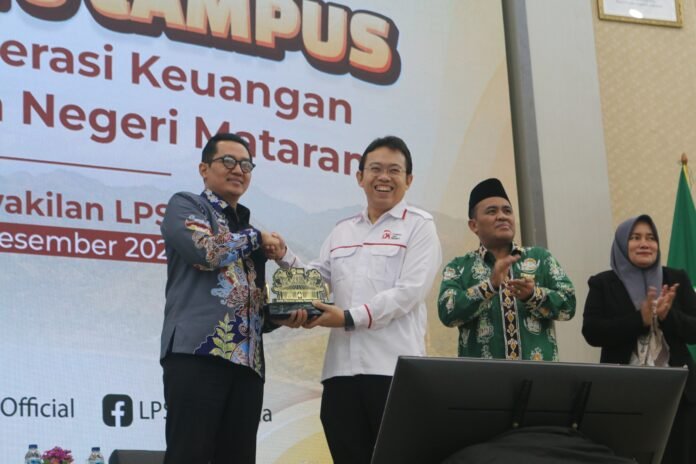 LPS – OJK NTB Perkuat Literasi Keuangan Mahasiswa UIN Mataram