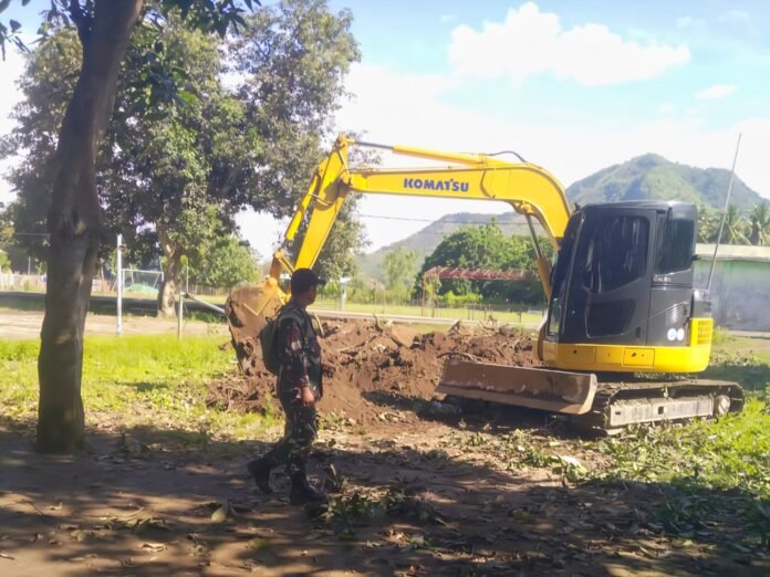 Dongkrak Perputaran Ekonomi, Gerai KMP Desa Tambak Sari Mulai Dibangun