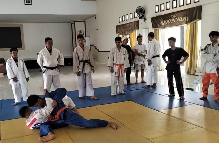 Dilatih oleh Pelatih Skala Nasional, Cabor Kurash Lobar Optimis Lampui Perolehan Medali Porprov 2023