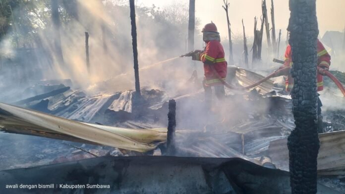 Kerugian Material Akibat Kebakaran di Sumbawa Capai Rp12 Miliar