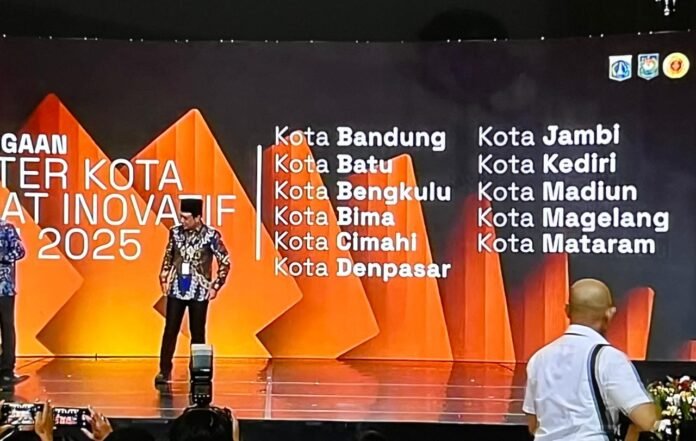 Kota Bima Raih Predikat Kota Sangat Inovatif pada IGA 2025