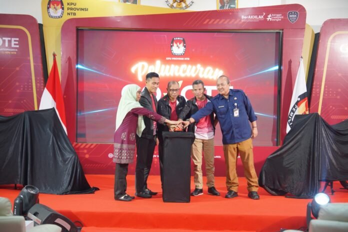 Pertama di Indonesia, KPU NTB Luncurkan Inovasi Program GoVote