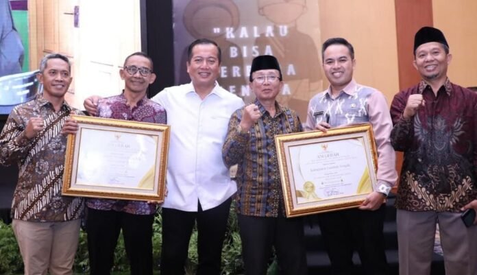 Anugerah KIP NTB 2025, Loteng Sabet Dua Penghargaan