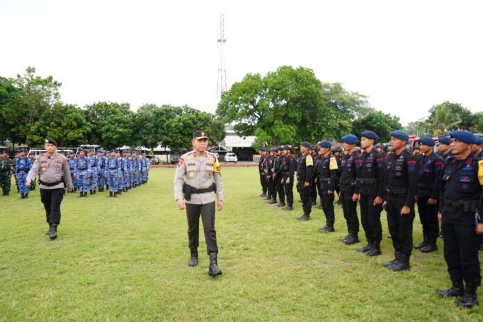 1.908 Personel Gabungan Jaga Keamanan Natal dan Tahun Baru di NTB