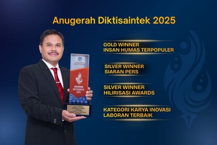 Membanggakan! Unram Raih Empat Penghargaan Bergengsi pada Anugerah Diktisaintek 2025