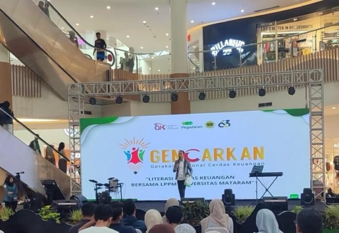 Pegadaian Mengajar Bersama Universitas Mataram di Epicentrum Mall dan kelas Selama Bulan Desember