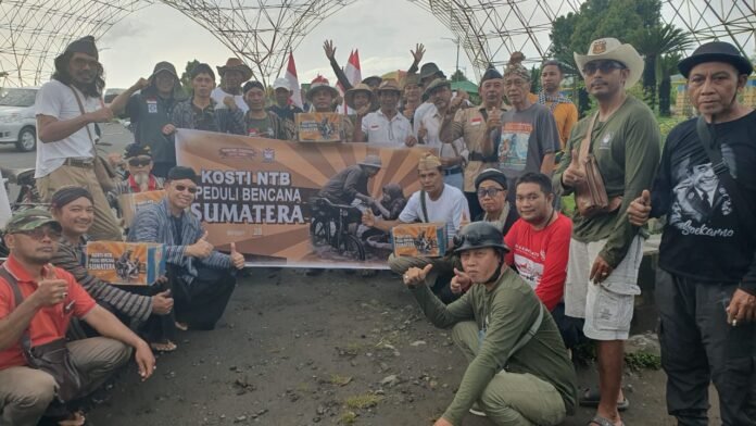 Galang Dana, KOSTI NTB Peduli Bencana Sumatera