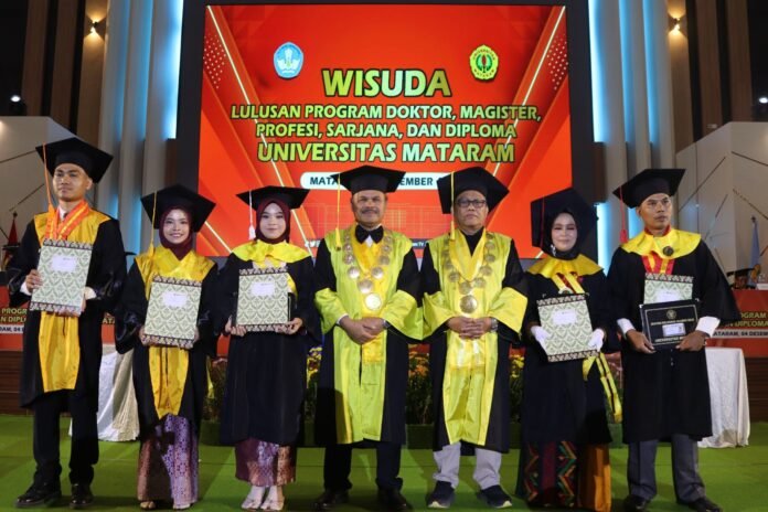 Unram Wisuda 937 Lulusan pada Periode Desember 2025
