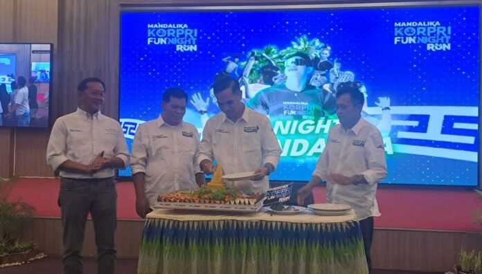 “Korpri Mandalika Fun Night Run 2025”, Event Nasional Pertama Pemkab Loteng di Sirkuit Mandalika