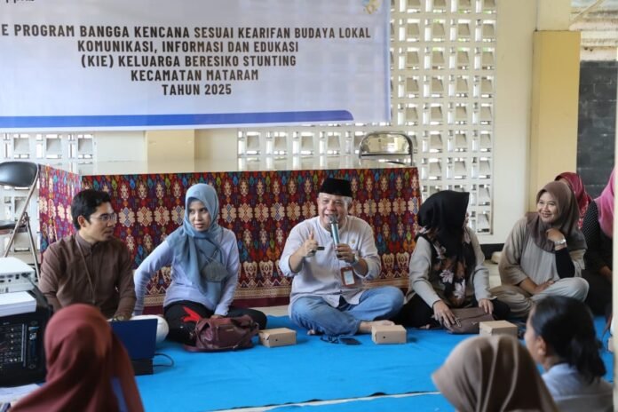 Tekan Risiko Stunting di Enam Kecamatan, DPPKB Mataram Gelar Edukasi Bangga Kencana Berbasis Budaya Lokal