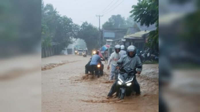 Banjir Limpasan Pegunungan Lamusung Landa Taliwang