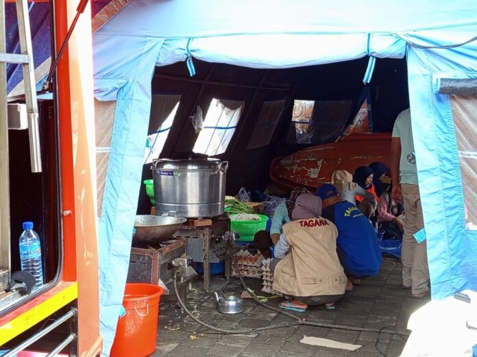 Pascabanjir Rob Ampenan, Dinsos Mataram Operasikan Dapur Umum Selama Sepekan