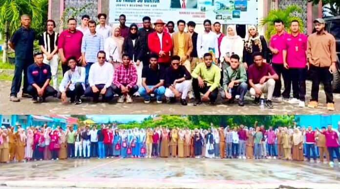 Mahasiswa Internasional Ummat Bangun Wawasan Global Generasi Muda Bima Lewat Diplomasi Pendidikan