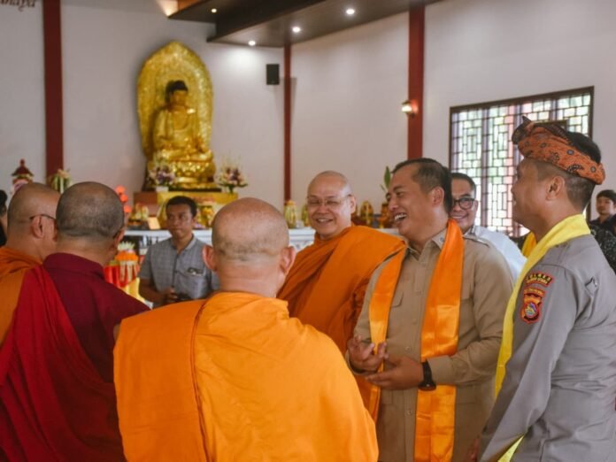 Simbol Kedamaian dan Toleransi, Gubernur NTB Resmikan Dua Vihara di Lombok Utara