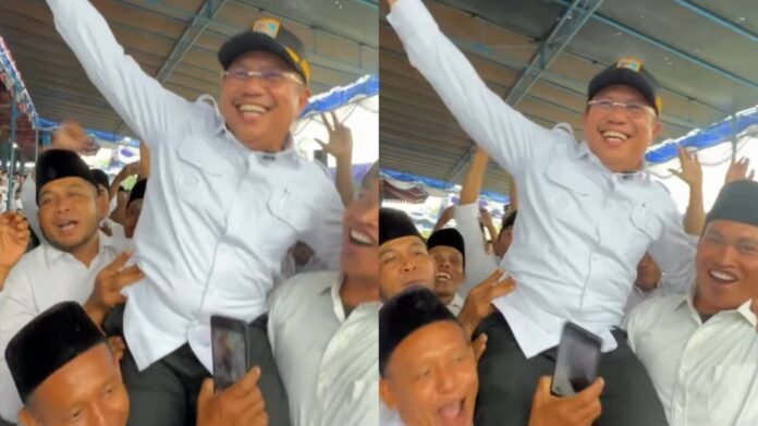 Momen Haru Terima SK, PPPK Paruh Waktu Lobar Menangis hingga Arak Bupati LAZ