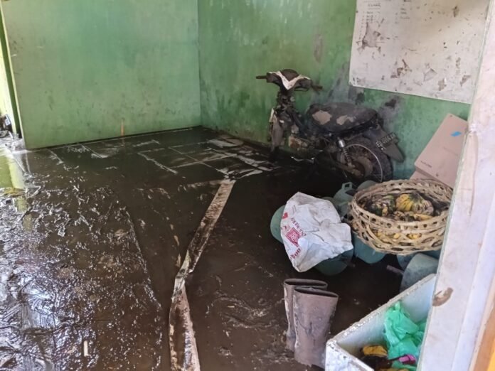 Banjir di Lebangkar, Kerugian Ditaksir Mencapai Setengah Miliar
