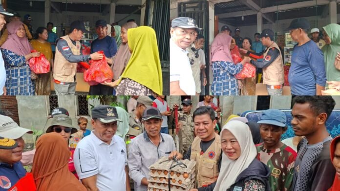 Tinjau Terdampak Banjir di Hu’u, Bupati Ajak Semua Elemen Saling Membahu Atasi Dampaknya