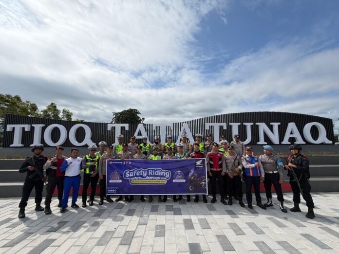 Sinergi Polres KLU dan Astra Motor NTB, Edukasi Keselamatan dan Bagi-Bagi Hadiah