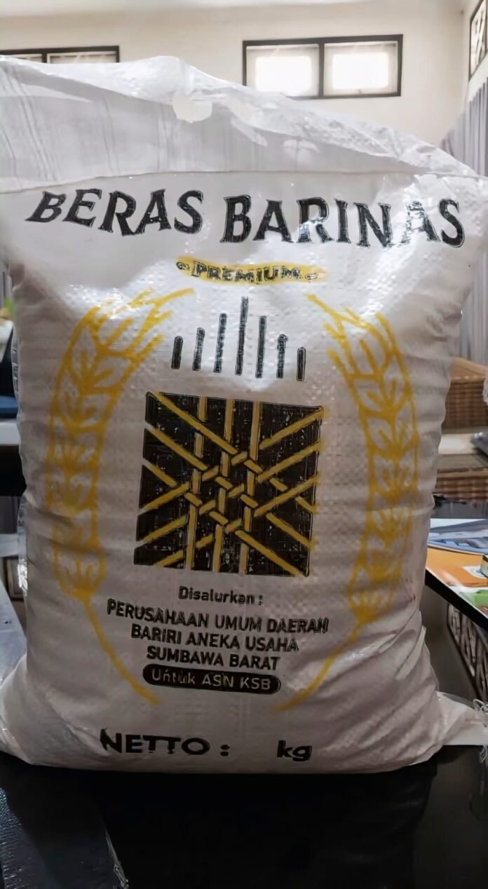 Penyaluran Beras ASN KSB Dihentikan Sementara